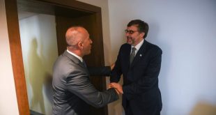 Ramush Haradinaj, gjatë qëndrimit të tij në Kroaci, ka zhvilluar takim me z. Matthew Palmer