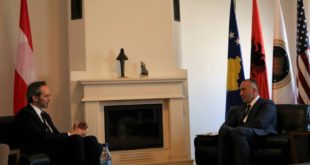 Haradinaj është takuar me ambasadorin e Austrisë, Gernot Pflander