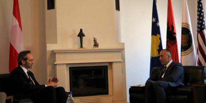 Haradinaj është takuar me ambasadorin e Austrisë, Gernot Pflander