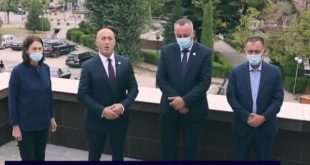 Ramush Haradinaj: Kërkoj edhe një mandat për kryetarin aktual të Komunës së Deçanit, Bashkim Ramosaj