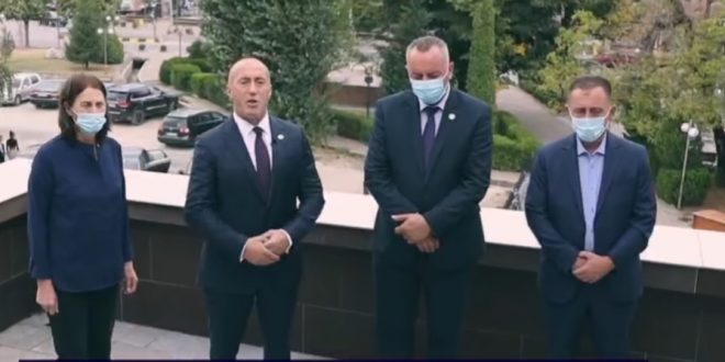 Ramush Haradinaj: Kërkoj edhe një mandat për kryetarin aktual të Komunës së Deçanit, Bashkim Ramosaj
