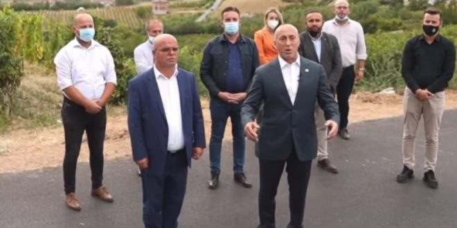 Kryetari i AAK-së, Ramush Haradinaj, iu ka drejtuar qytetarëve të Rahovecit për zgjedhjet e 17 tetorit