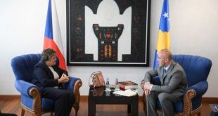 Haradinaj ka pritur sot në takim Emisaren e Veçantë për Ballkanin Perëndimor nga Ministria e Jashtme e Çekisë, Janina Hrebickova