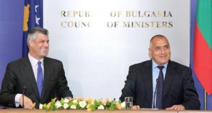 Kryetari i vendit Hashim Thaçi pret sot në takim kryeministrin e Bullgarisë, Boyko Borissov