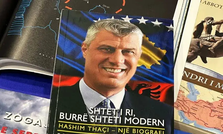 Në Ferizaj promovohet libri  Shteti i ri   burrë shteti modern   kushtuar Hashim Thaçit
