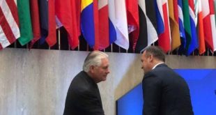 Ministri, Enver Hoxhaj ka biseduar me Sekretarin Amerikan të Shtetit, Rex Tillerson