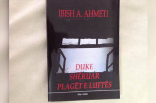 Promovohet libri-ditar lufte: “Duke i shëruar plagët e luftës”, i autorit, Ibish Ahmeti