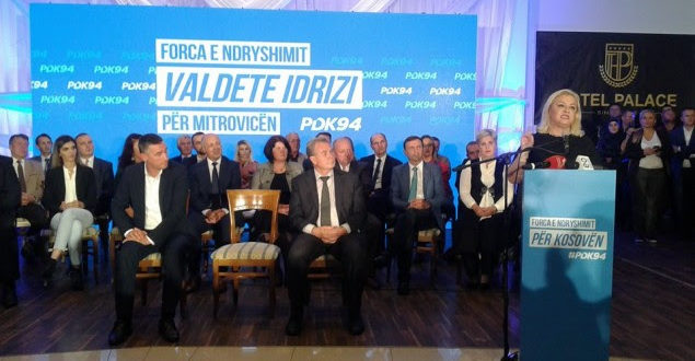 Kandidatja për kryetare të komunës së Mitrovicës nga PDK-ja, Valdete Idrizi, është zotuar se Mitrovica nuk do të jetë vend i stagnimit, por i zhvillimit