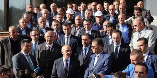 Kryeministri i Kosovës, Isa Mustafa, ka vizituar minierën e Trepçës në Stantërg