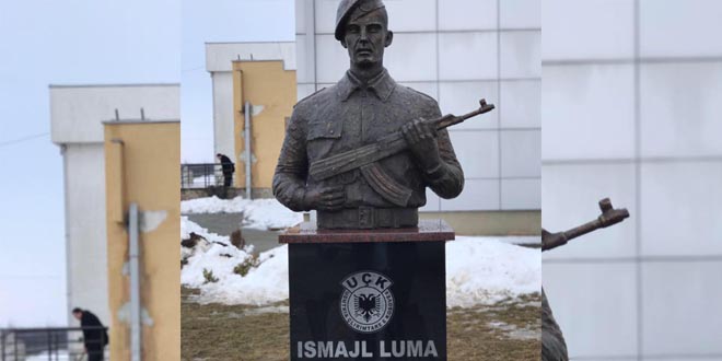 Në Lypjan, u zbulua busti i dëshmorit, Ismail Luma