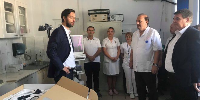 Klinika e Gastrologjisë në QKUK sot është pajisur me aparatura të reja në vlerë prej 70 mijë euro