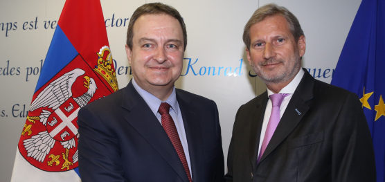 Johanes Hahn dhe Ivica Dacic