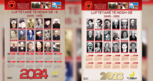Njoftim dhe sqarim për Kalendarin e Vitit të Ri 2024 të Radios-Kosova e Lirë – Luftëtarë të NDSH-së II