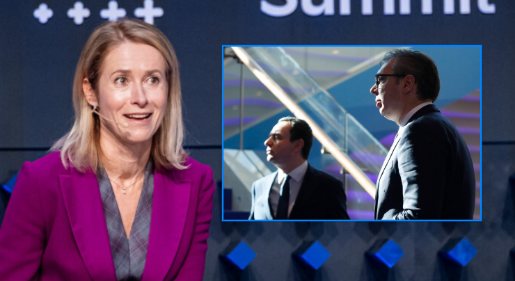 Kaja Kallas kërkon reforma të shpejta dhe rifillim urgjent të dialogut me Serbinë