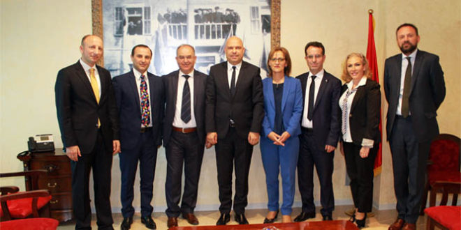 Në delegacion i Këshillit Gjyqësor të Kosovës po qëndron për një vizitë zyrtare në Shqipëri
