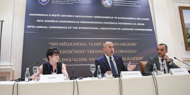 Kryeministri i vendit, Ramush Haradinaj: Është vlerë njerëzore të respektohet gjuha e tjetrit