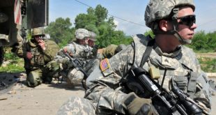 Ushtarët e KFOR-it kanë vendosen në zonën neutrale në mes kufirit të Kosovës dhe Serbisë