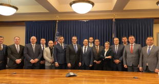 Një delegacion të kryetarëve të komunave të Kosovës, janë pritur në takim nga zëvendësguvernatori i Iowas