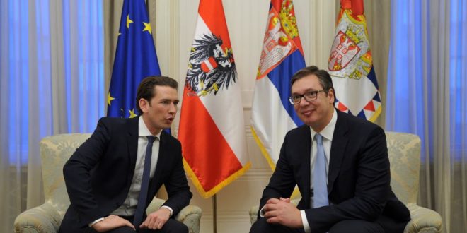 Sebastian Kurz: Dialogu midis Prishtinës dhe Beogradit jo vetëm të vazhdojë, por edhe të përfundojë me sukses