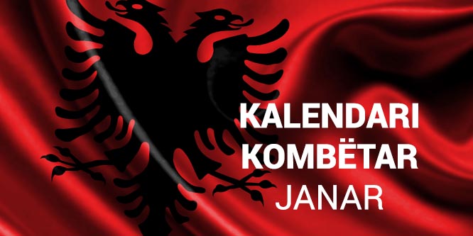Radio Kosova e Lirë  Kalendari kombëtar   Janar