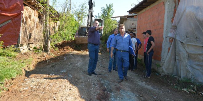 Kanë filluar punimet në asfaltimin e rrugës në lagjen “ Myrtaj” në fshatin Jashanicë të komunës së Klinës