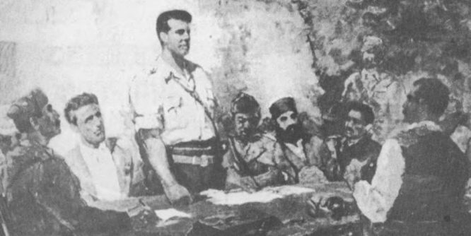 Më 16 shtator 1942 u mbajt Konferenca e Pezës  me qëllim organizimin e të gjitha forcave politike në luftë kundër Italisë fashiste
