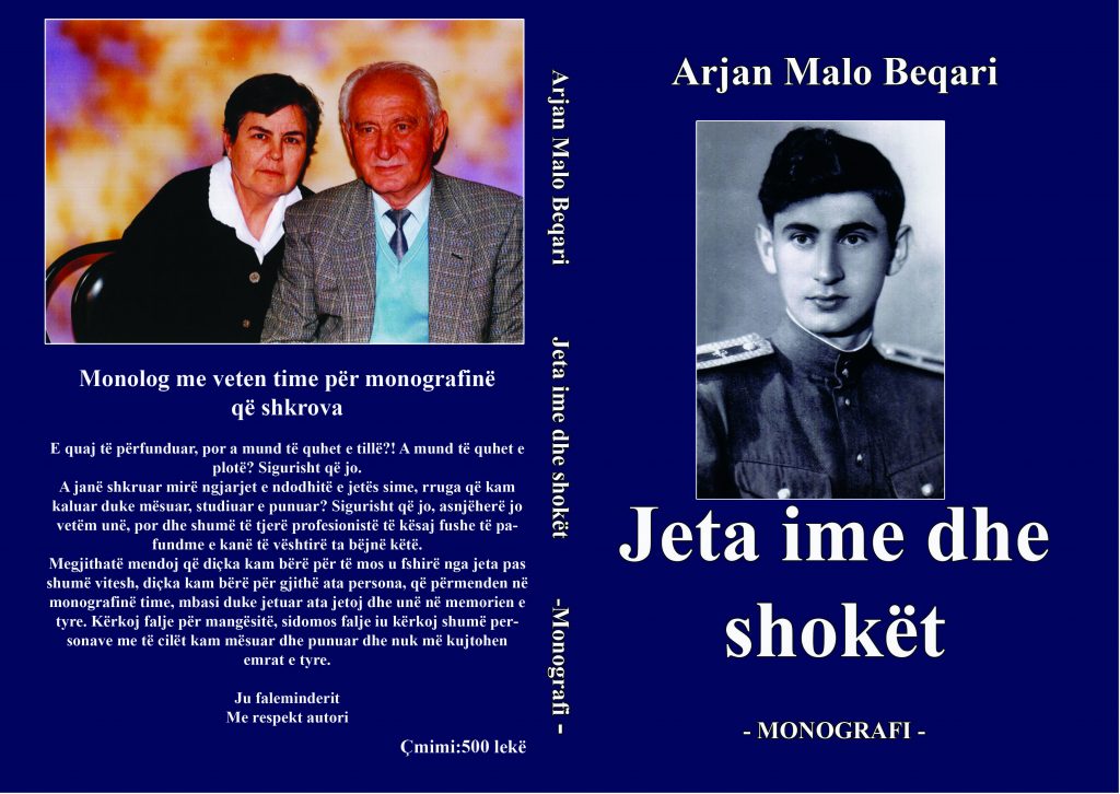 Albert Z. Zholi: Libri monografik i |Arjan Beqirit: “Jeta ime dhe shokët”, një jetë interesante në tri kohë