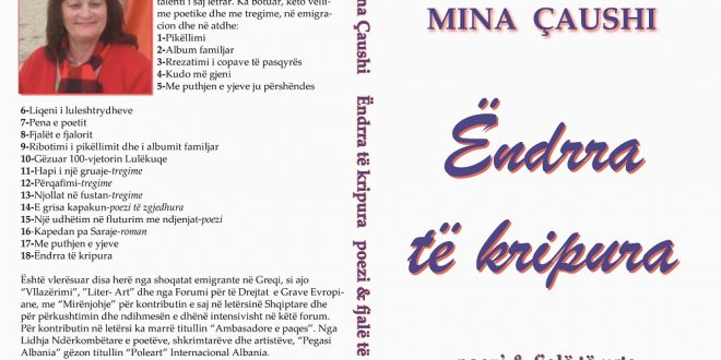 Albert Z. Zholi: Libri dialogues “Ëndrra të kripura” i poetes Mina Çaushi