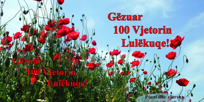 Albert Z. Zholi: Gëzuar 100-vjetorin Lulëkuqe" një poezi ndryshe e poetes Mina Çaushi