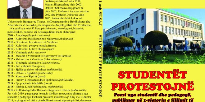 Albert Z. ZHOLI: Libri me poezi “STUDENTËT PROTESTOJNË” dhe realiteti i sotëm