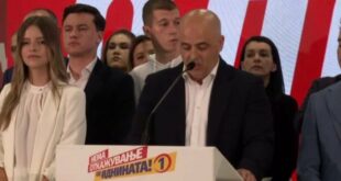 Lideri i LSDM-së, Dimitar Kovaçevski, rezultatin e zgjedhjeve e konsideron si goditje të rëndë për partinë e tij
