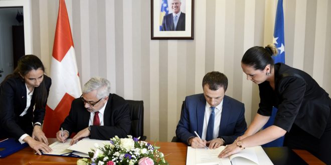 Sot në Prishtinë u nënshkrua marrëveshja për sigurime sociale në mes Kosovës dhe Zvicrës