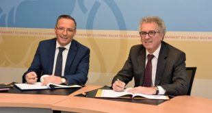 Ministri i Financave Bedri Hamza dhe homologu i tij nga Luksemburgu Pierre Gramegna nënshkruan marrëveshjen për heqjen e tatimit të dyfishtë