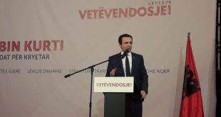 Lideri i LV, Albin Kurti: Të vendosur kundër të gjithë atyre që synojnë ta dëmtojnë të ardhmen e Kosovës