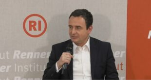 Kryeministri i Kosovës, Albin Kurti po merr pjesë në Forumin Ekonomik të Vjenës