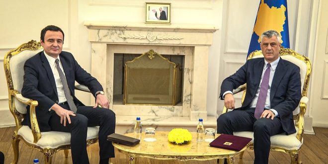 Kryetari i vendit, Hashim Thaçi nuk merr pjesë në takimin e thirrur nga kryeministri në detyrë Albin Kurti