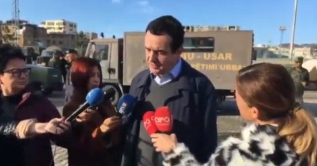 Albin Kurti: Institucionet e Shqipërisë dhe Kosovës të ofrojnë ndihma në mënyrë që të shmanget kriza humanitare