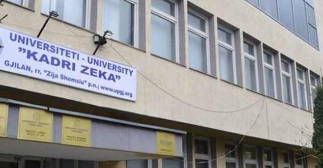 Universiteti “Kadri Zeka” ka hapur konkurs për nëntë programe studimesh