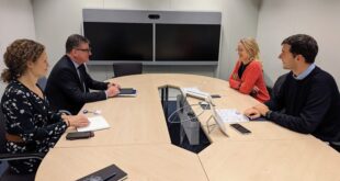 Emisari i BE-së për dialogun, Miroslav Lajcak, ka biseduar me euro-deptueten gjermane, Viola Von Cramon