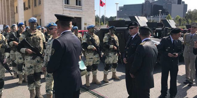 Gjeneral-lejtënant Rrahman Rama, mori pjesë në ceremoninë përmbyllëse të ushtrimit fushor “Luani Shqiptar 18’’