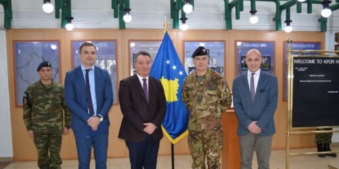 Takim bashkëpunues ndërmjet ministrit Pal Lekaj dhe komandantit të KFOR-it në Kosovë, Salvatore Cuoci