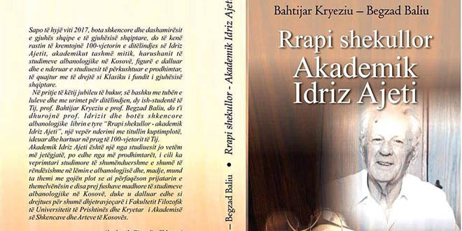 Rrustem Geci: Doli nga shtypi libri studime: “Rrapi shekullor – Akademik Idriz Ajeti“