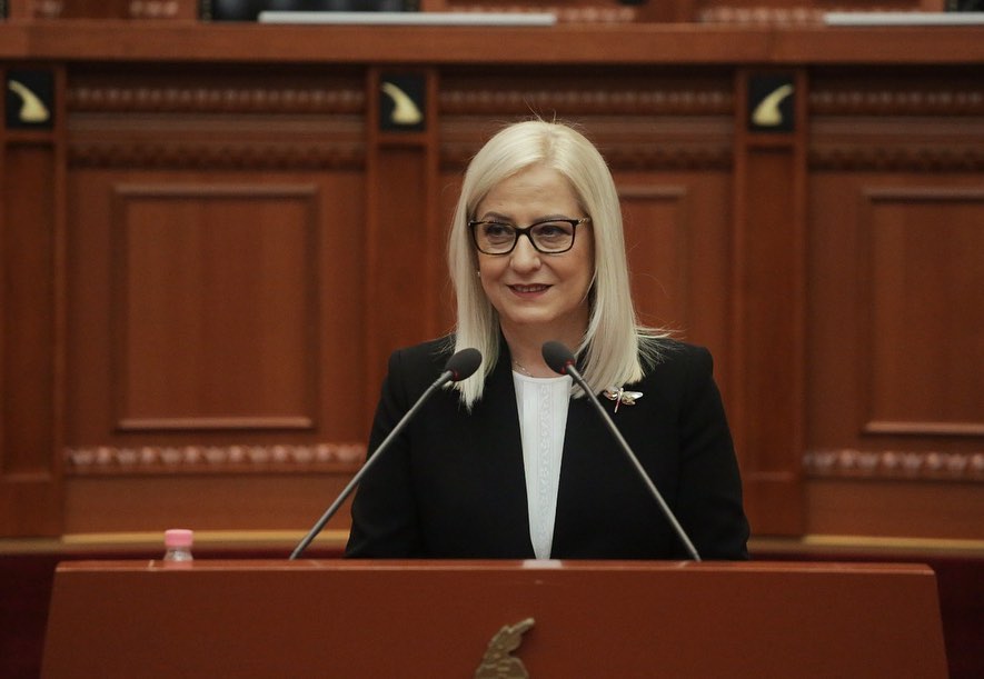 Kryekuvendarja  Lindita Nikolla bëri të ditur se në Shqipëri 70 për qind e qeveritarëve dhe 30 për qind e deputetëve janë gra