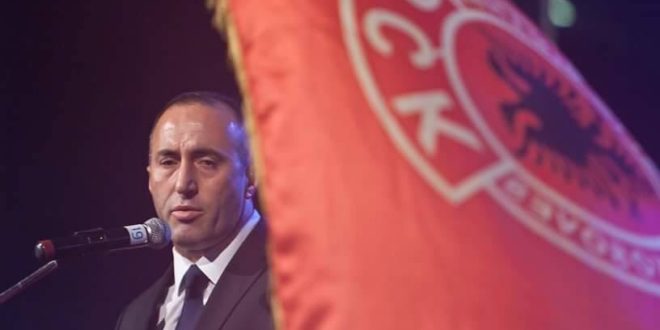 LSHB organizon protestë në Tiranë për lirimin e Ramush Haradinaj