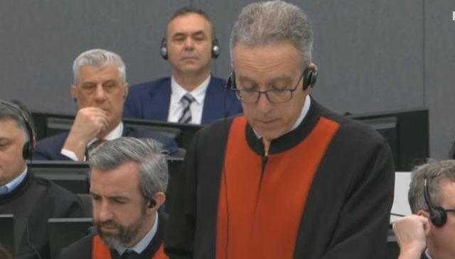 Mbrojtja e Hashim Thaçi kërkon lirimin e menjëhershëm   Duhet të shpallet i pafajshëm 