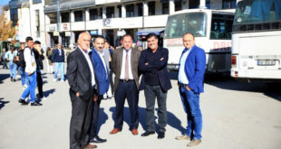 Kandidati i LDK-së për kryetar të Gjilanit, Lutfi Haziri premton investime për modernizimin e stacionit të autobusëve