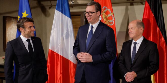 Aleksandar Vuçiq, do të takohet me kancelarin gjerman, Olaf Scholz dhe kryetarin e Francës, Emmanuel Macron
