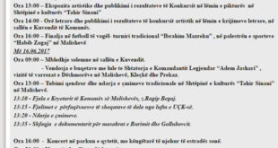 Me aktivitete të shumta tematike e kulturore, komuna e Malishevës sot ka filluar të festojë 18-vjetorin e çlirimit