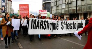 Në Ditën Ndërkombëtare Gruas sot po mbahen marshe në disa qytete të Kosovës