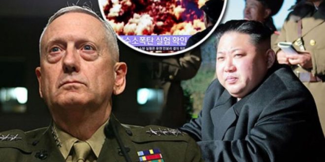 Shefi i Pentagonit, James Mattis: Çdo kërcënim për SHBA-të ose aleatët tanë, do të përballet me një reagim masiv ushtarak